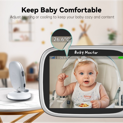 Kokit KK32 No WiFi Baby Monitor with Camera and Audio