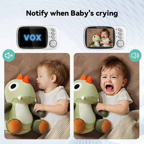 Kokit KK32 No WiFi Baby Monitor with Camera and Audio
